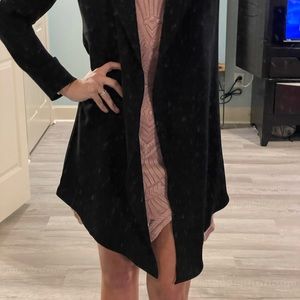 Brand New T Tahari Draped Open Front Duster / Cardigan / Jacket